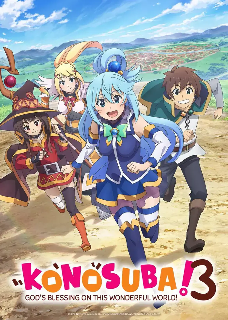 Top 10 Anime Similar to KonoSuba – God's blessing on this wonderful world! 3