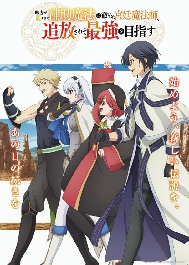 Top 10 Anime Similar to The Banished Court Magician Aims to Become the Strongest