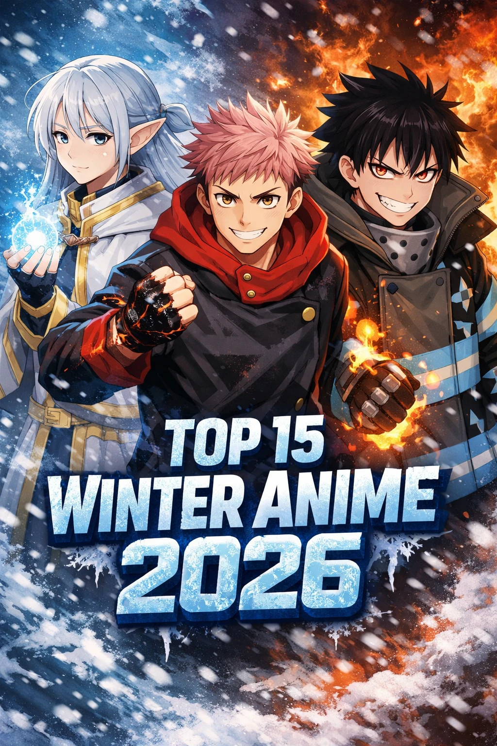 Top 15 Winter 2026 Anime