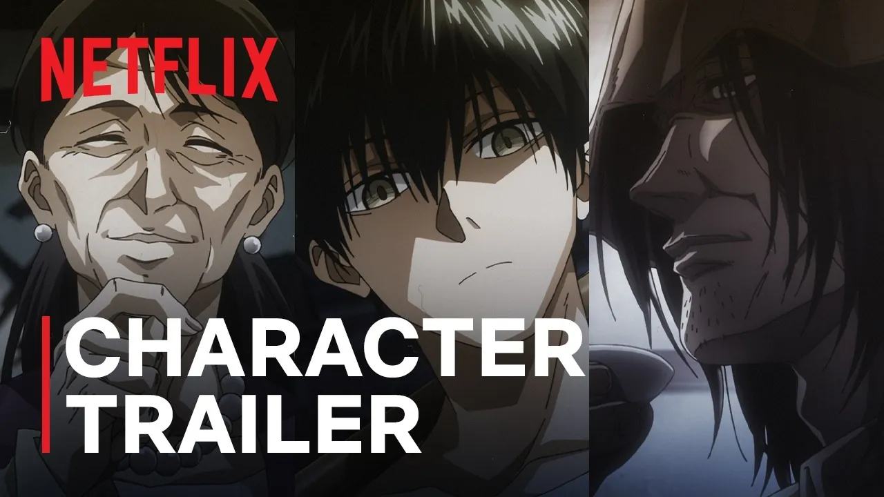 SAKAMOTO DAYS Season 2 character trailer thumbnail from Netflix Anime, ahead of the January 2027 premiere.