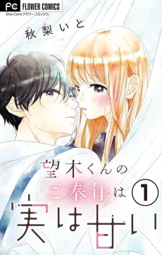 Mochiki-kun no Gohoushi wa Jitsu wa Amai cover