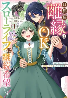 Danna-sama, Rien wa OK desu ga Slow Life wa Keizoku Kibou desu! Migawari Oujo wa Dokutsukai no Chikara de Jinsei wo Ouka Suru cover