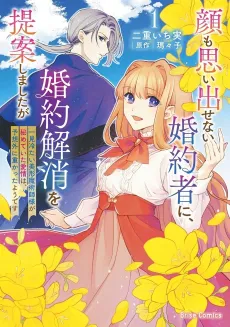 Kao mo Omoidasenai Konyakusha ni, Konyaku Kaishou wo Teian shimashita ga: Ikken Tsumetai Bikei Majutsushi-sama ga Himeteita Aijou wa, Yosougai ni Omokatta You desu cover