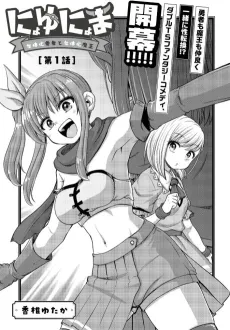 Nyoyunyoma: Nyotaika Yuusha to Nyotaika Maou cover