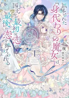Gokai Sareta "Migawari no Majo" wa, Kokuou kara Saisho no Koi to Saigo no Koi wo Sasagerareru cover