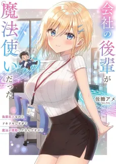 Kaisha no Kouhai ga Mahoutsukai Datta cover