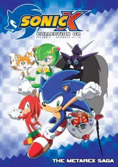 Sonic X: The Metarex Saga cover