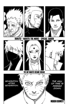 Naruto Special Gaiden: The Day Naruto Became Hokage cover