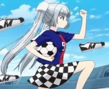 Miss Monochrome - The Animation: Soccer-hen cover