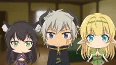 Isekai Maou to Shoukan Shoujo no Dorei Majutsu Ω Mini Anime cover