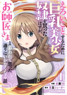 Eroi Koto Suru Tame ni Kyonyuu Bishoujo Dorei wo Katta Hazu ga, Oshishou-sama to Shitawarete Omotta Toori ni Ikanaku Naru Hanashi cover