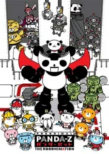 Panda-Z: THE ROBONIMATION cover