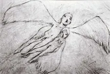 A Feather Stare at the Dark cover