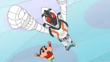 Kamen Rider Fourze X Crayon Shin-chan cover
