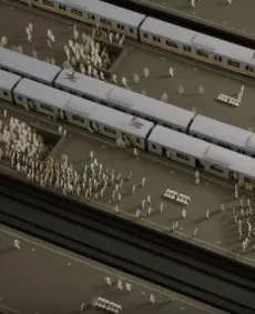 1/100 TRAIN Station cover