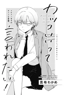 Kakkoiitte Iwaretai! cover
