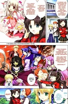 Fate/Stay Night x Magical Girl Lyrical Nanoha cover
