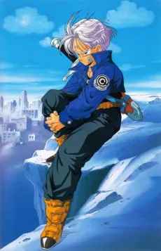 Dragon Ball Z: The History of Trunks cover