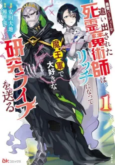 Yuusha Party wo Oidasareta Shiryou Majutsushi wa Lich ni Natte Maougun de Daisuki na Kenkyuu Life wo Okuru cover