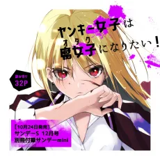 Yankee Joshi wa Otaku ni Naritai! cover
