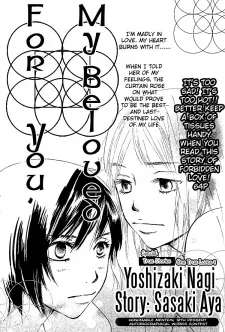 For You, My Beloved cover
