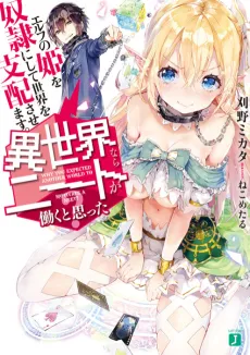 Isekai Nara NEET ga Hataraku to Omotta? Elf no Hime wo Dorei ni Shite Sekai wo Shihai Sasemasu. cover