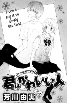 Kimi wa Kawaii Hito cover