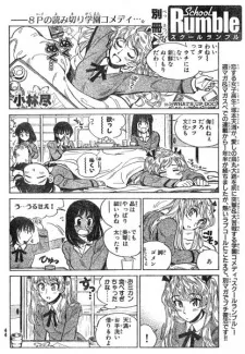 Bessatsu School Rumble cover