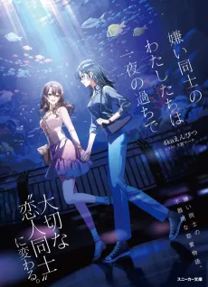 Kirai Doushi no Watashitachi wa Ichiya no Ayamachi de cover