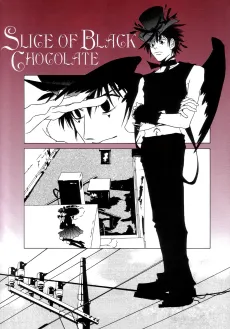Slice of Black Chocolate cover