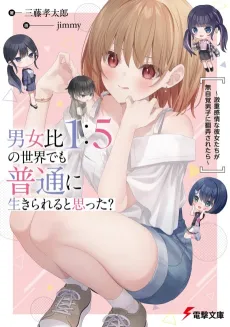 Danjohi 1:5 no Sekai demo Futsu ni Ikirareru to Omotta? Geki Juu Kanjou na Kanojotachi ga Mujikaku Danshi ni Honrousaretara cover
