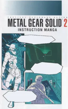 METAL GEAR SOLID 2 INSTRUCTION MANGA cover