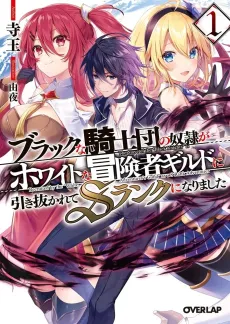 Black na Kishidan no Dorei ga White na Boukensha Guild ni Hikinukarete S-Rank ni Narimashita cover