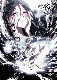 Shikkoku Shoujo to Shiro no Doukei cover