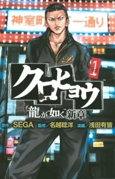 Kurohyou: Ryuu ga Gotoku Shinshou cover