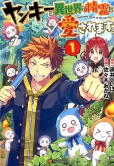 Yankee wa Isekai de Seirei ni Aisaremasu. cover
