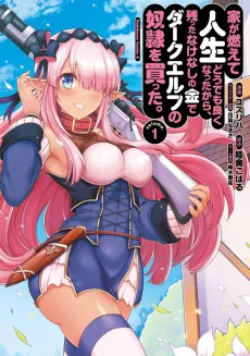 Ie ga Moete Jinsei Dou Demo Yoku Natta kara, Nokotta Nakenashi no Kin de Dark Elf no Dorei wo Katta. cover