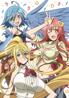 Monster Musume Everyday Life With Monster Girls: Hobo Mainichi Oo! Namappoi Douga cover