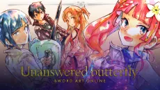 Unanswered//butterfly: Sword Art Online cover