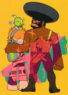 Panty & Stocking in Sanitarybox cover