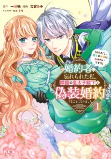 Konyakusha ni Wasurerareta Watashi Ringoku no Koutaishi Denka to Gisou Konyaku suru Koto ni Narimashita (※Tadashi, Denka no Honmei wa Watashi Mitai desu!?) cover