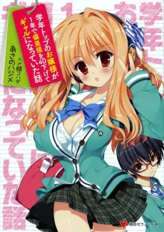 Gakunen Top no Ojousama ga 1-nen de Hensachi wo 40 Sagete Gal ni Natteita Hanashi cover