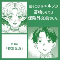 Ochikobore Elf ga Shoukanshita no wa Hoken Gaikou Indeshita cover