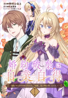 Konyaku Haki wa Jigoujitoku: Uraomote ga Ari Sugiru Imouto wa Boro wo Dashite Jimetsu shi, Watashi ni Kouun ga Maikomimashita cover