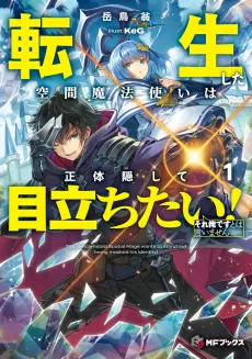 Tensei shita Kuukan Mahoutsukai wa Shoutai Kakushite Medachitai! cover