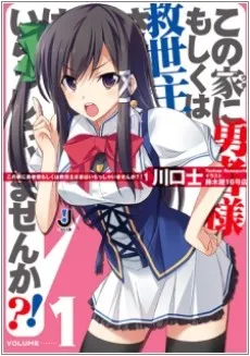 Kono Uchi ni Yuusha-sama Moshiku wa Kyuuseishu-sama wa Irasshaimasenka?! cover