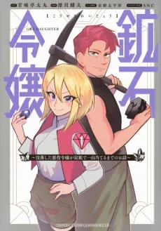Kouseki Reijou: Botsuraku shita Akuyaku Reijou ga Tankou de Hitoyama Ateru made no Ohanashi cover